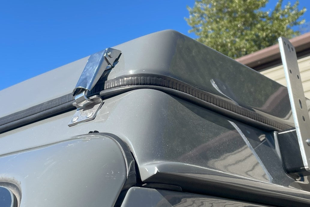 Gen 3 JK and JL J30 Camper (Front Facing) Latch, Stainless (Small)