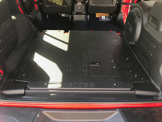 DEMO: JEEP WRANGLER 2018-PRESENT JLU 4 DOOR - REAR PLATE SYSTEM