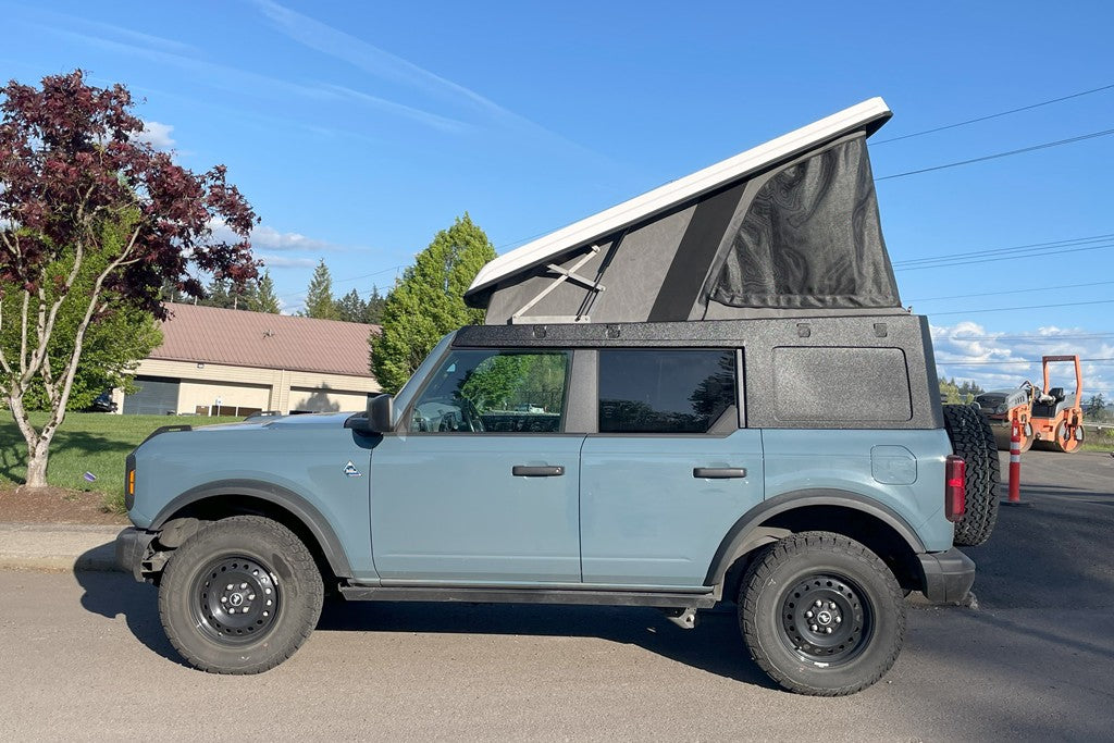 Bronco Camper - Side View Open