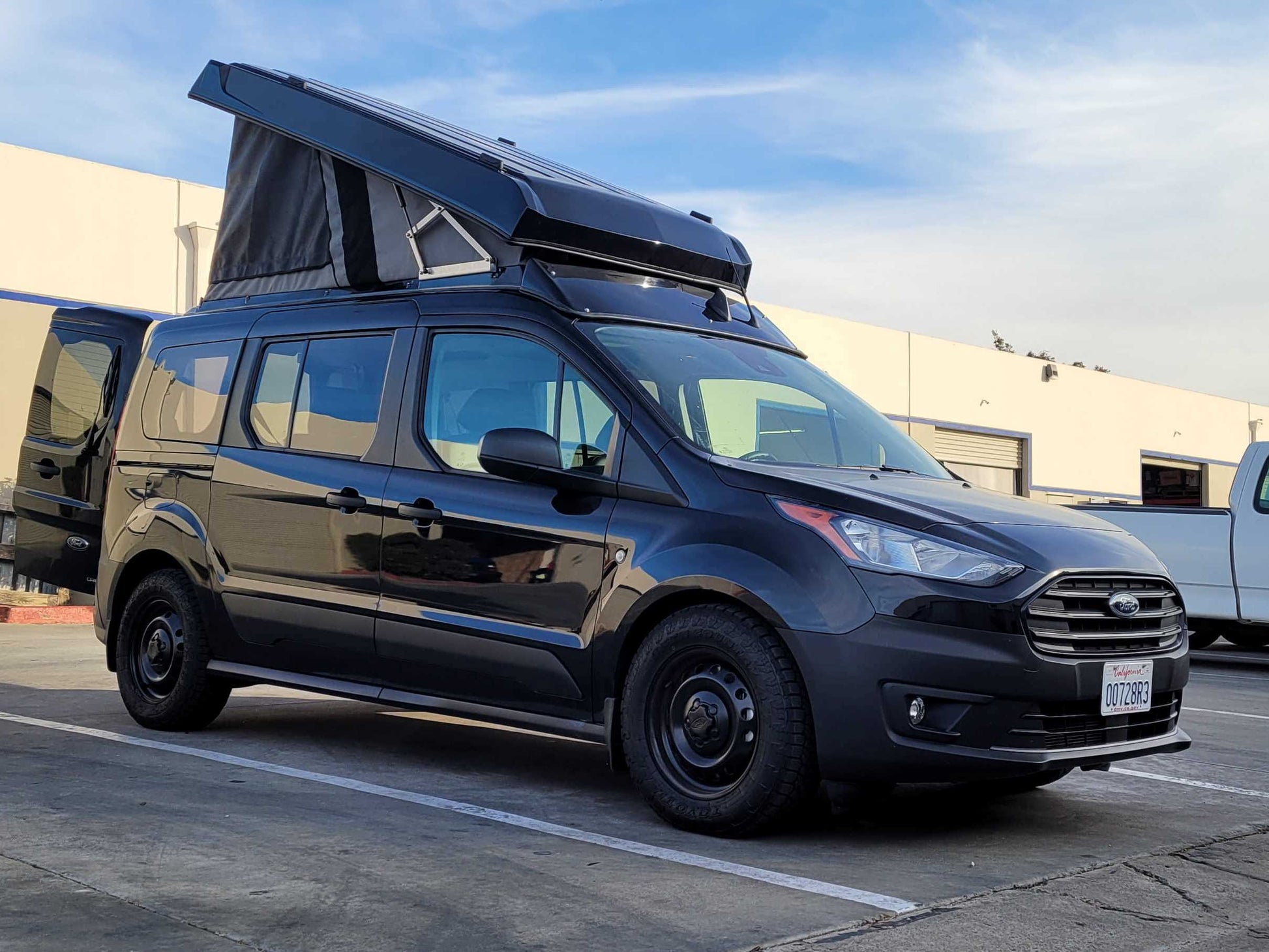 Ford Transit Connect Camper with Pop Top – Ursa Minor Vehicles